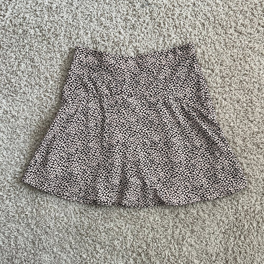 Altar'd State Mini Skirt Tan Black Size S